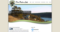 Desktop Screenshot of donpedrolake.com